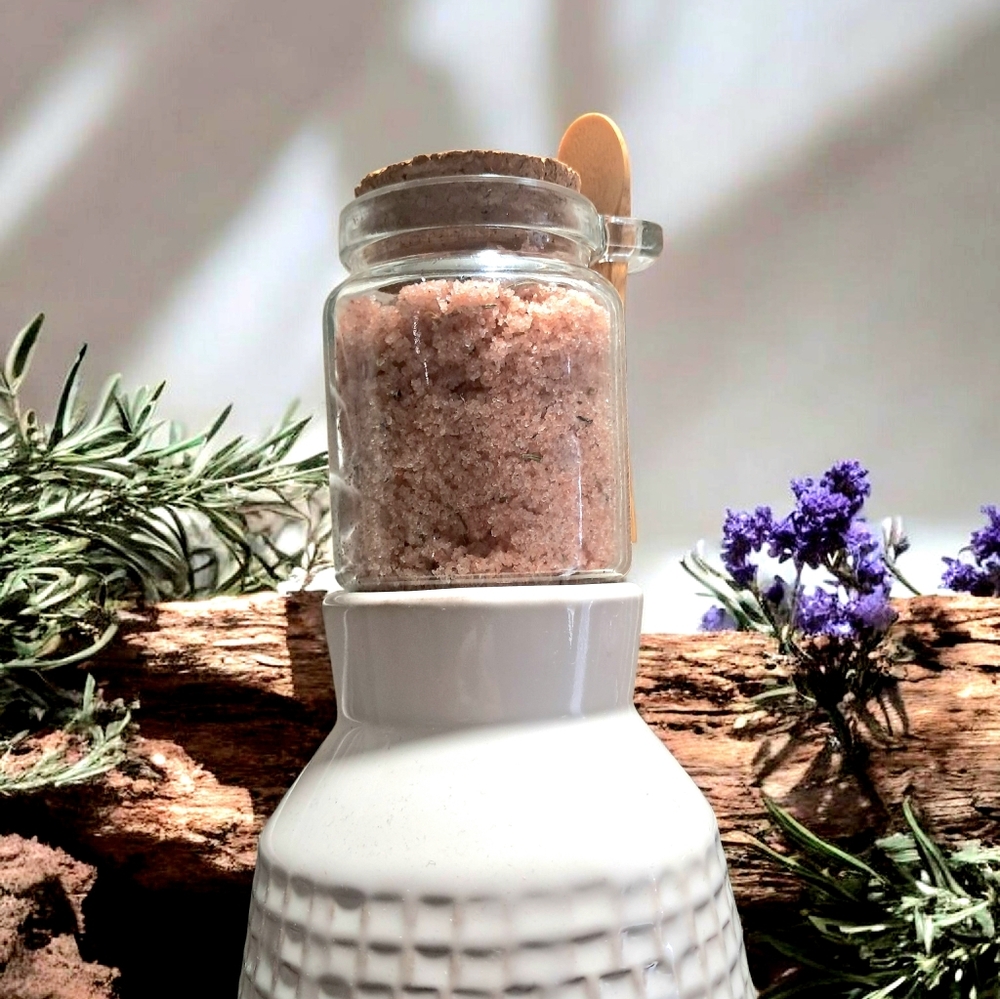 Hand Crafted, Wicked Worthy, Salty B🧂tch Body Scrub 8oz - Picture 3 of 4